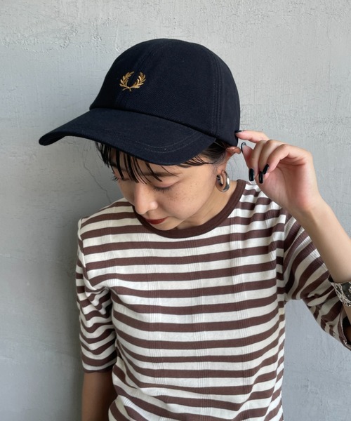 FRED PERRY（フレッドペリー） キャップ 帽子 ワンポイントロゴ刺繍