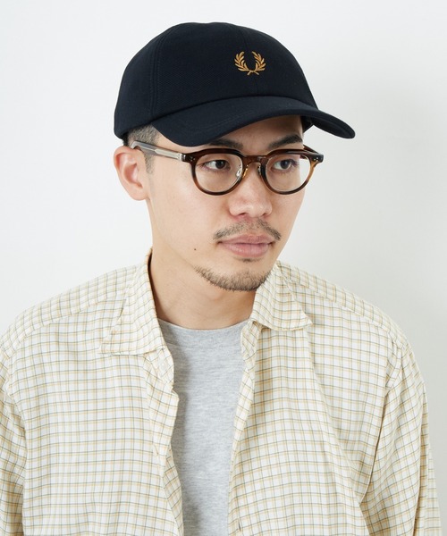 FRED PERRY（フレッドペリー） キャップ 帽子 ワンポイントロゴ刺繍