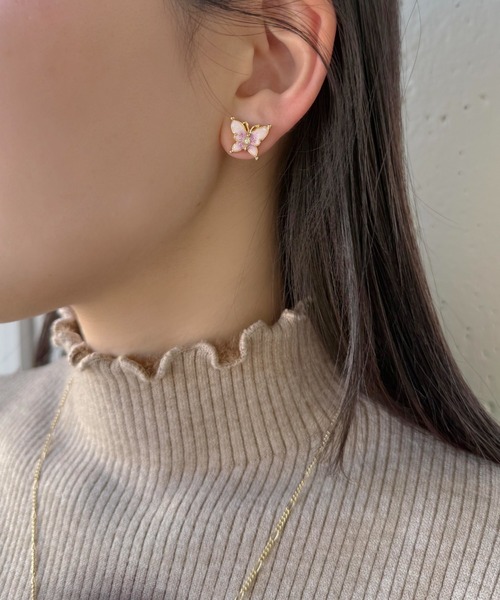 ANNA SUI（アナスイ） ピアス 蝶モチーフ ピアス レディース