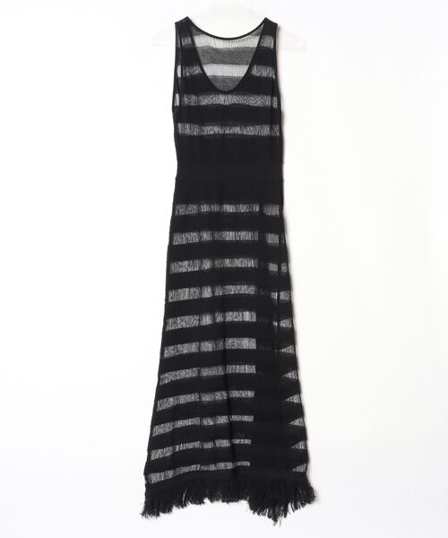 FRAY I.D（フレイ・アイディー） ニットワンピース FREE ブラック