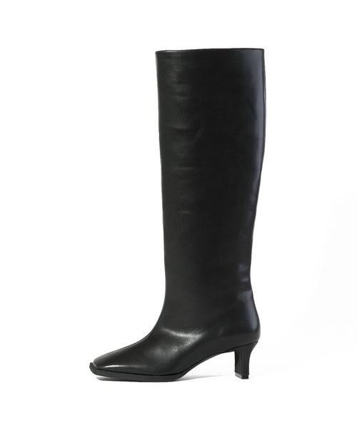 「Daniella&GEMMA」 ロングブーツ 35 ダークブラウン レディース_画像2