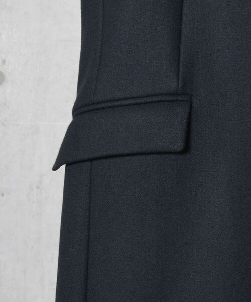 「SHIPS JET BLUE」 チェスターコート LARGE ブラック メンズ_画像5