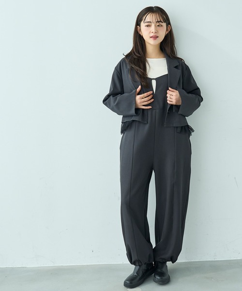 mil（ミル） サロペット オーバーオール 「セットアップ対応」 バック