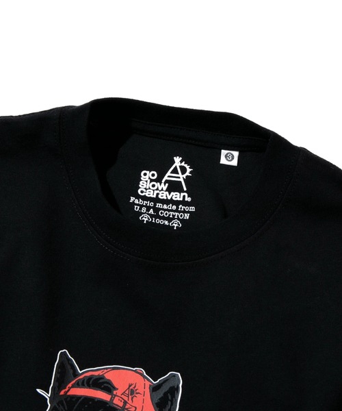 「go slow caravan」 半袖Tシャツ MEDIUM ホワイト メンズ_画像2