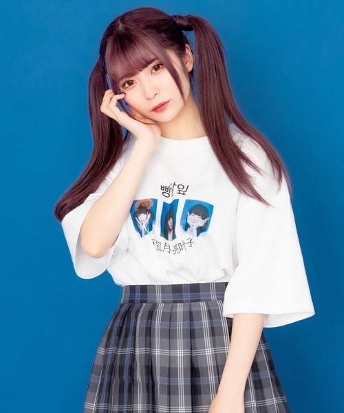 「.KOM」 7分袖カットソー FREE ホワイト レディース_画像4