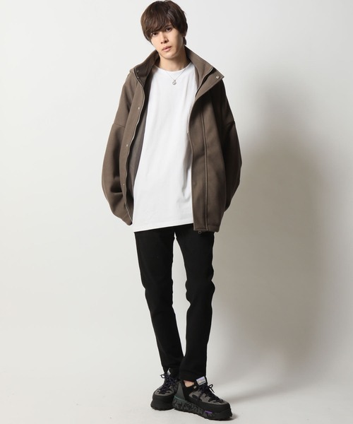 「ARCADE」 「NYLAUS」マウンテンパーカー L グレイッシュベージュ メンズ_画像9