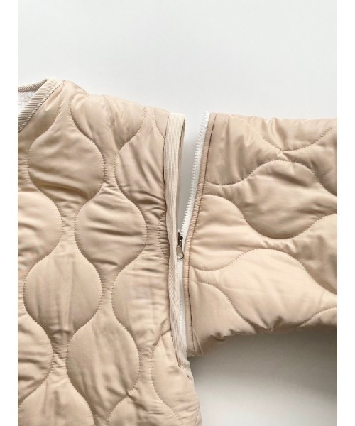 「ECRIRE」 ノーカラージャケット L ブラック レディース_画像3