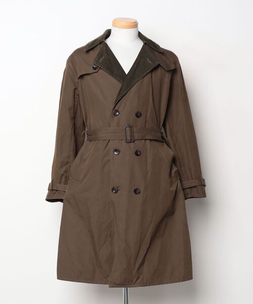 Barbour（バブアー） トレンチコート「BEAMS Fコラボ」 38 グリーン