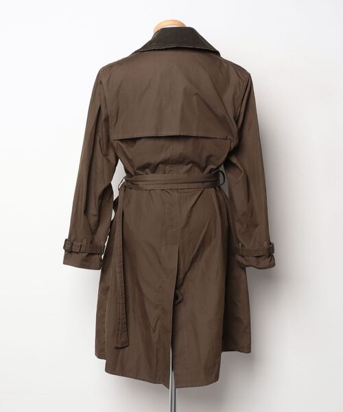 Barbour（バブアー） トレンチコート「BEAMS Fコラボ」 38 グリーン