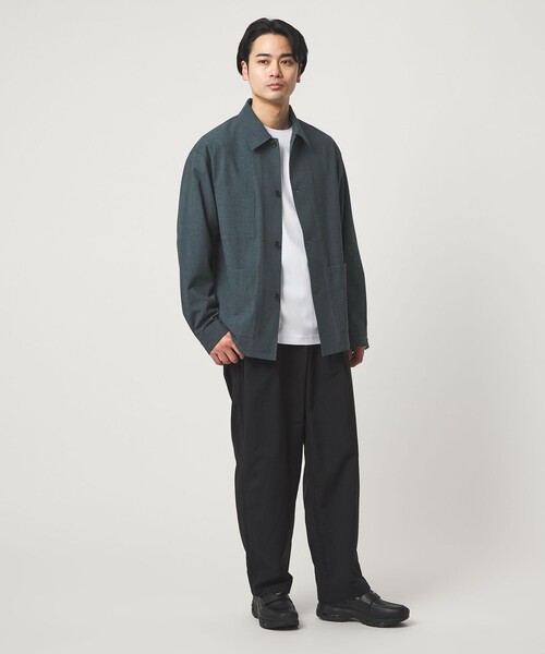 グリーンレーベル / テック カルゼ カバーオール ジャケット 新品 green label relaxing（グリーンレーベルリラクシング） カバーオール
