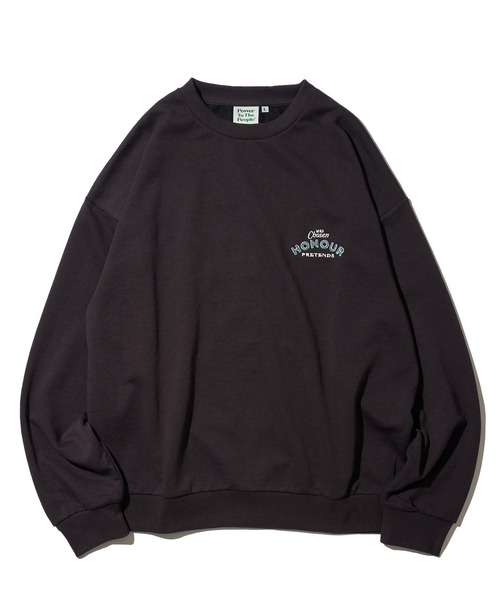 「ADPOSION」 スウェットカットソー LARGE アイボリー レディース_画像8