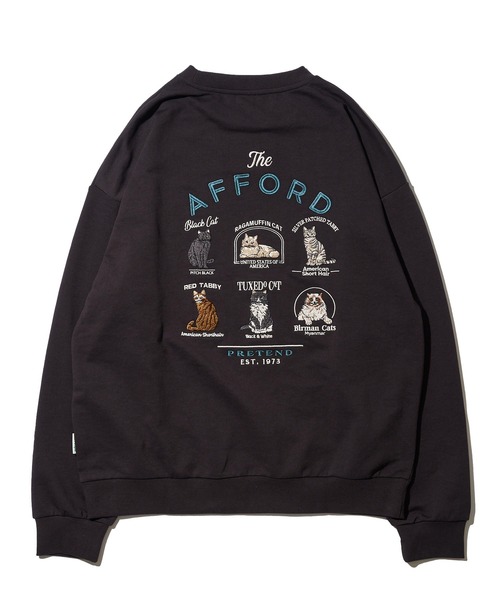 「ADPOSION」 スウェットカットソー LARGE アイボリー レディース_画像9