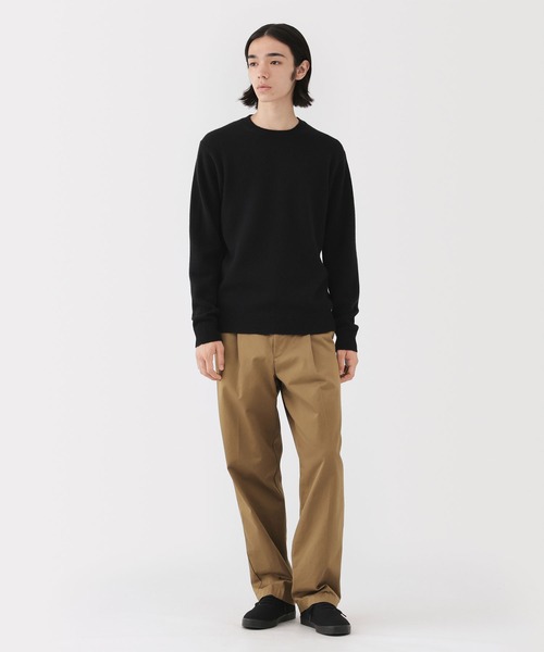 無印良品（MUJI） 長袖ニット X-LARGE チャコールグレー メンズ