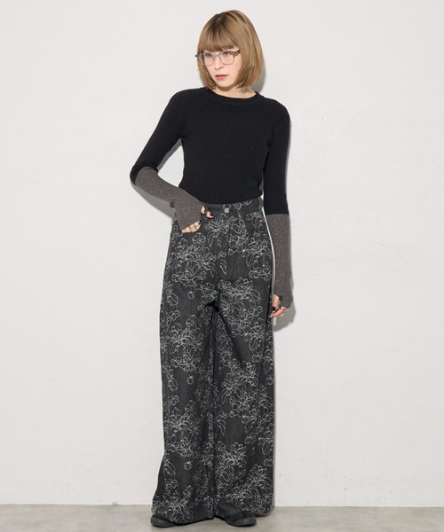 「leimn」 パンツ M アイボリー レディース_画像9