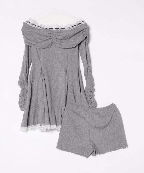 ♡ RoseMuse Off shoulder lace mini o/p ♡ Off shoulder lace mini o/p – BUNNY APARTMENT