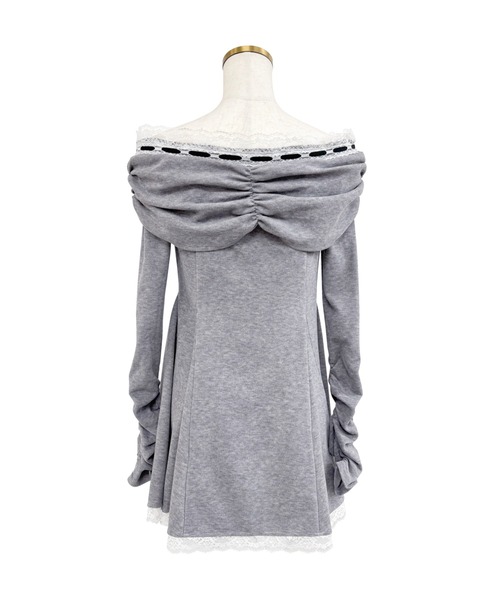 Rose Muse（ロゼミューズ） ワンピース Off shoulder lace mini o/p