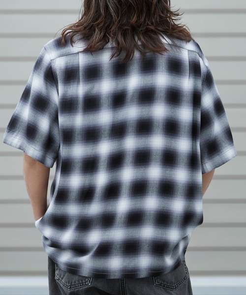 TOWNCRAFT（タウンクラフト） シャツ 60S LOOP COLLAR SHIRT オンブレ