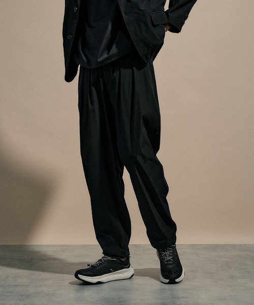 NUMERALS（ヌメラルズ） パンツ 「NUMERALS」WIDE TAPERED PANT メンズ