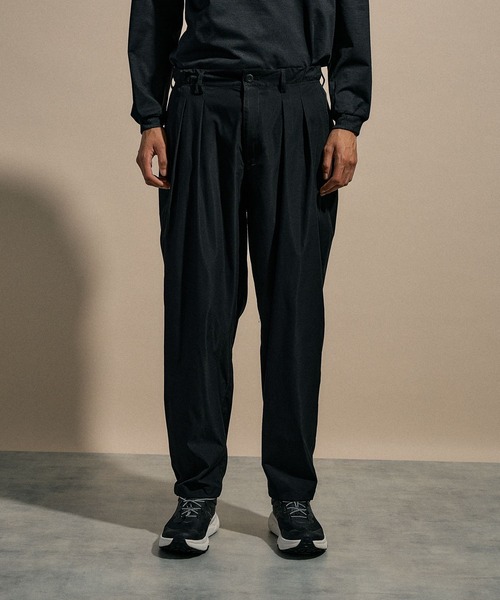 NUMERALS（ヌメラルズ） パンツ 「NUMERALS」WIDE TAPERED PANT メンズ