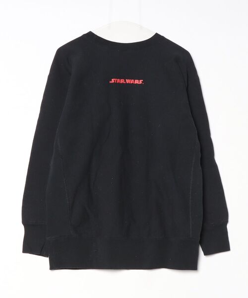 「Champion」 スウェットカットソー「STAR WARSコラボ」 LARGE ブラック メンズの画像