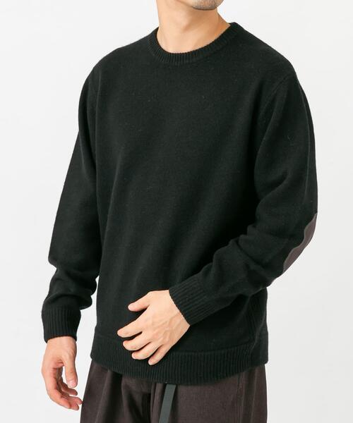 「URBAN RESEARCH ROSSO MEN」 長袖ニット X-LARGE ベージュ メンズ_画像5