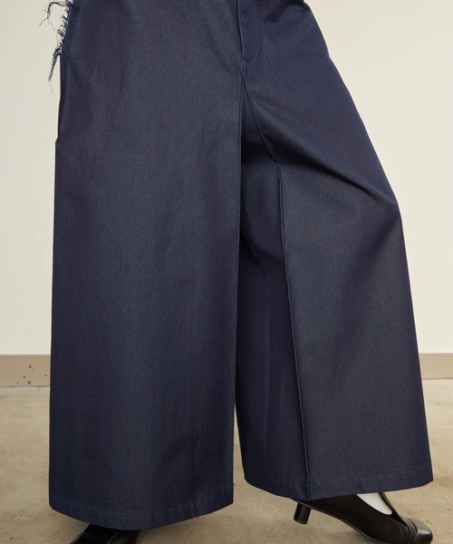 I'm here ダブルニーペインタースラックス I'm here:（アイムヒアー） スラックス 「i'm here :」” TUBE ” PANTS