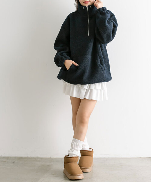 「OLIVE des OLIVE」 キュロット FREE ブラック レディース_画像8