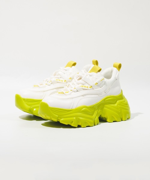 「STEVE MADDEN」 ローカットスニーカー 23.0cm ブラック レディース_画像6