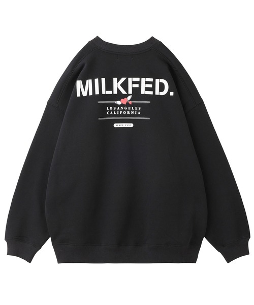 「MILKFED.」 スウェットカットソー ONE SIZE オフホワイト レディース_画像4