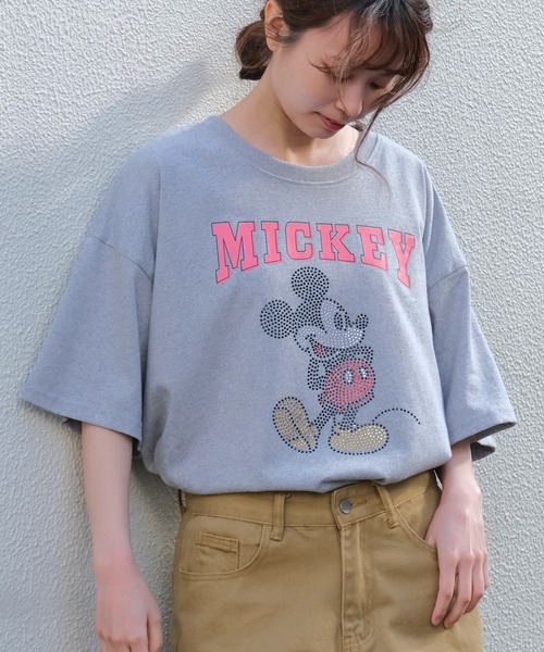 Disney（ディズニー） tシャツ 半袖 アートワークデザイン ライン