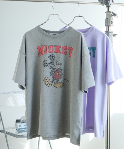 Disney（ディズニー） tシャツ 半袖 アートワークデザイン ライン
