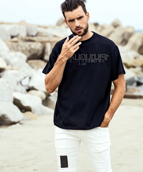 「1PIU1UGUALE3 RELAX 」 半袖Tシャツ M ホワイト メンズ_画像3