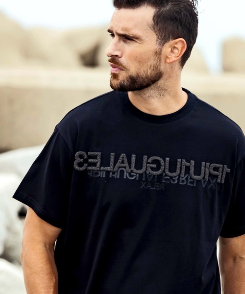 「1PIU1UGUALE3 RELAX 」 半袖Tシャツ M ホワイト メンズ_画像4
