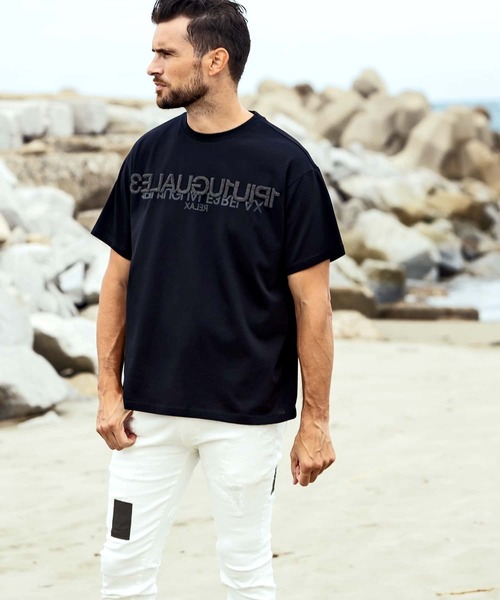 「1PIU1UGUALE3 RELAX 」 半袖Tシャツ M ホワイト メンズ_画像5