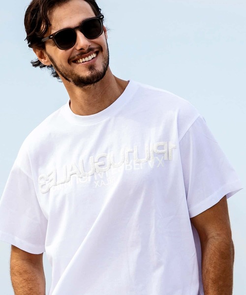 「1PIU1UGUALE3 RELAX 」 半袖Tシャツ M ホワイト メンズ_画像8