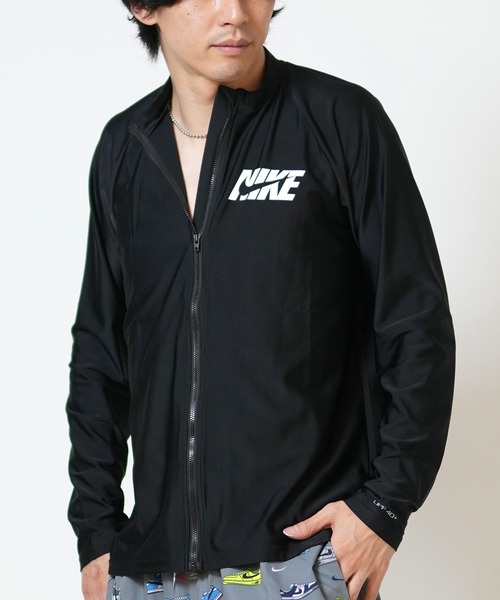 NIKE（ナイキ） ラッシュガード 水着 ラッシュガード 長袖 ジップ