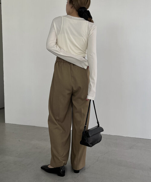 「CAPRICIEUX LE'MAGE」 ノースリーブトップス FREE オフホワイト レディース_画像9