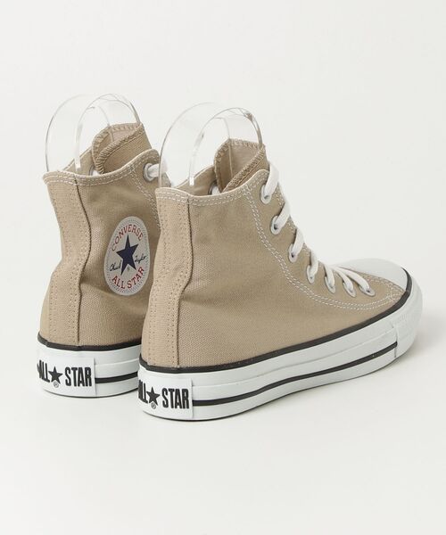 「CONVERSE」 ハイカットスニーカー 23.5cm ベージュ レディース_画像2