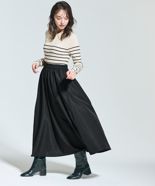 「coca(coca)」 ドッキングワンピース M ブラック レディース_画像2