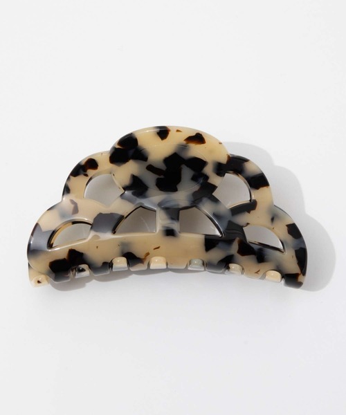 「ALEXANDRE DE PARIS」 ヘッドアクセサリー MEDIUM ブラウン レディース_画像8