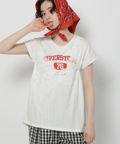 niko and…（ニコアンド） tシャツ 半袖 ヴィンテージグラフィック