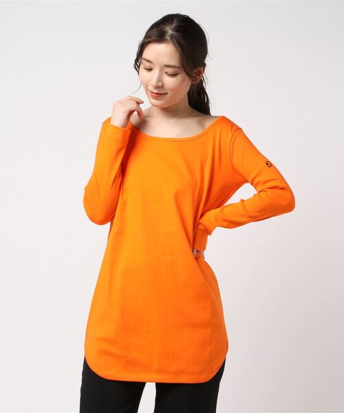 「DOUBLE STANDARD CLOTHING」 長袖カットソー 38 ブラック レディース_画像3