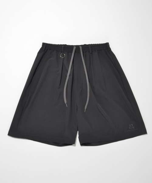 「SUPERTHANKS」 ショートパンツ L チャコールグレー×ブラック メンズ_画像7