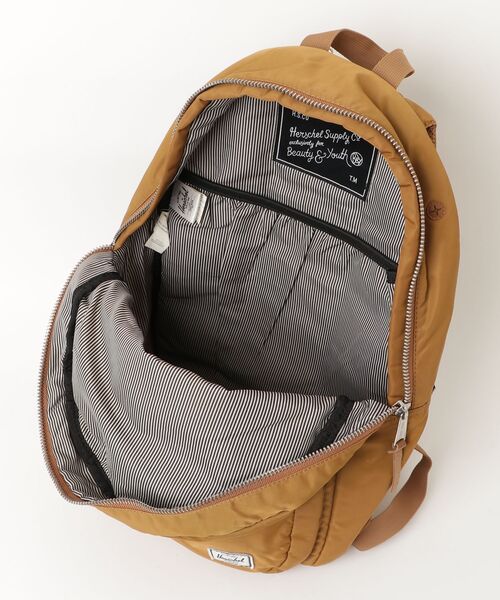 「Herschel Supply」 ワンポイントリュック - ブラウン レディース_画像4