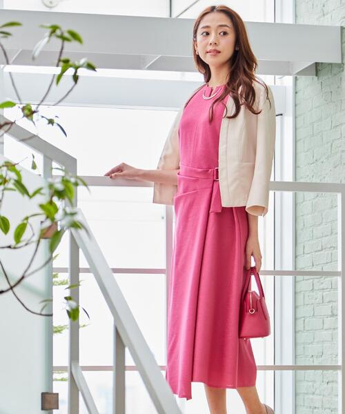 （新品未使用）COUP DE CHANCEワンピース COUP DE CHANCE（クードシャンス） ワンピース 夏 「日本製」 ラップ