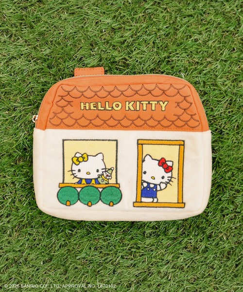 sanrio（サンリオ） ポーチ ハローキティ/ハウスポーチ レディース
