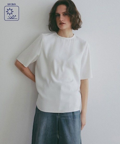 ETRE tokyo Tシャツ ETRE TOKYO（エトレトウキョウ） uvカット tシャツ ドライタッチハーフ
