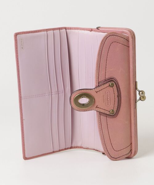 【わんさ】coachピンク財布 COACH（コーチ） ワンポイント財布 - ピンク レディース : ZOZOTOWN