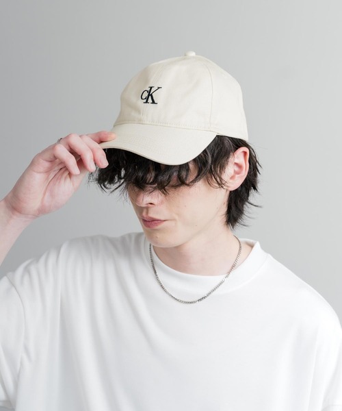 【新品未使用】 CKJK キャップ　白 Calvin Klein（カルバン・クライン） キャップ 帽子 uvカット 紫外線