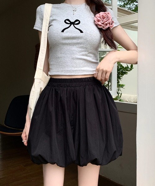「shopnikoniko」 ショートパンツ フリー ホワイト レディース_画像2